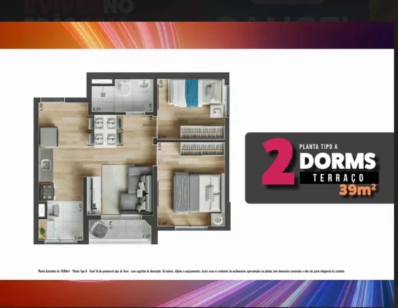 Imagem Apartamento com 1 Quarto à Venda, 28 m² em Brás - São Paulo