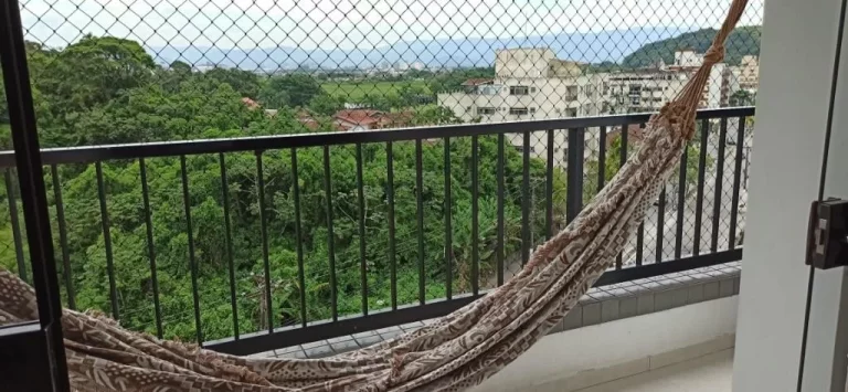 Imagem Apartamento com 3 dormitórios à venda, 94 m² - Tombo - Guarujá/SP