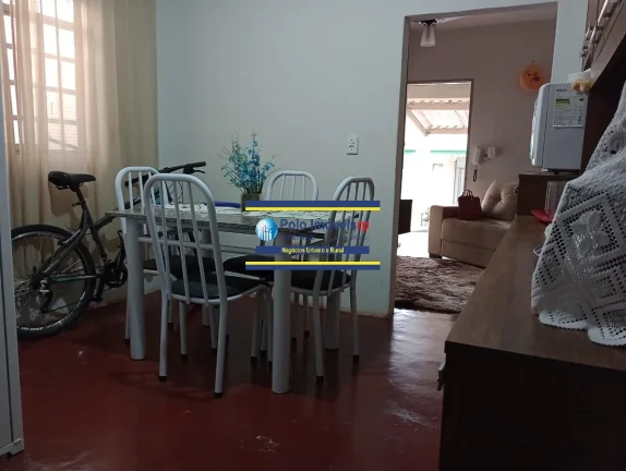Imagem Casa em Serrana - SP R$ 180.000,00 são 2 casas no terreno 10 X 25 m, 1 dormitório, sala, cozinha, 1 carro, quintal - Centro