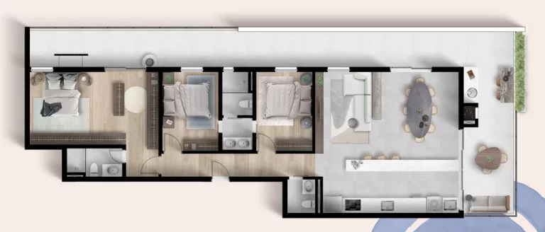 Imagem Mozine Wellness Design - Apartamento à venda no bairro Juvevê - Curitiba/PR