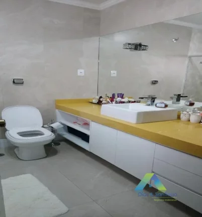 Imagem Sobrado alto padrão 495 metros, 10 vagas de garagem, espaço gourmet todo decorado designer moderno.