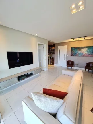 Imagem Apartamento decorado com três quartos home office armários planejados à venda em Patamares