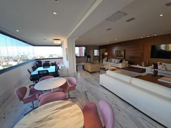 Imagem A 5ª Avenida Imoveis selecionou esse belíssimo apt. no LE CORBUSIER | HORTO FLORESTAL | 4/4 (3 suítes) c/ 330m² | VISTA MAR | 4 vagas R$ 2.200.000,00
