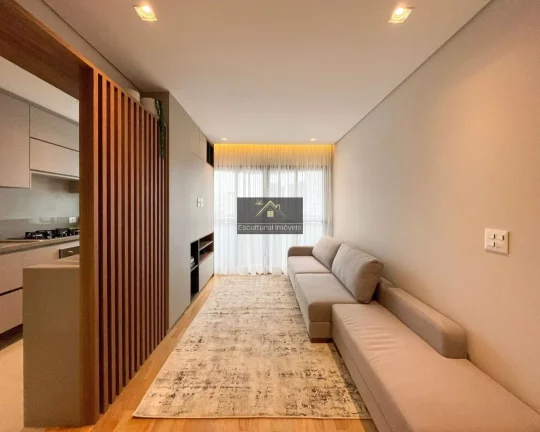 Imagem PRONTO VOCÊ ACHOU BROOKLIN APARTAMENTO 2 DORMITÓRIOS SENDO 1 SUÍTE SALA PARA 2 AMBIENTES COZINHA AMERICANA ANDAR ALTO VISTA MARAVILHOSA 1 VAGA LAZER