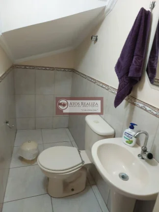 Imagem EXCLUSIVO: lindo sobrado a venda na Cidade Dutra/Satélite. Vendo lindo Sobrado de 133m² no Jardim satélite região da cidade Dutra, São 3 Dormitórios, sendo 1 Suíte, 2 salas, cozinha com planejados, Varanda, lavanderia e churrasqueira, 2 vagas de garagem c