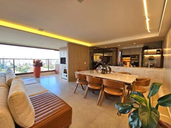Imagem Apartamento mobiliado com 3 dormitórios suítes à venda no Stella Campo Belo SP