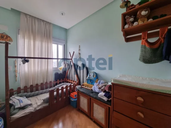 Imagem Apartamento mobiliado 95m2 3 dormitórios, sendo 1 suíte, varanda gourmet, 2 vagas no condomínio clube Family Garden na Chácara Inglesa