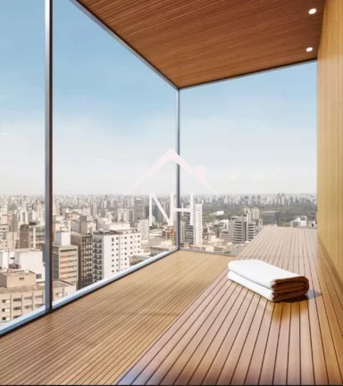 Imagem apartamento de 145m c/ 3 suítes (1 Master), 2 vagas, terraço gourmet, hall privativo, brinquedoteca, piscinas, salão de festas, fitness, spa, solarium
