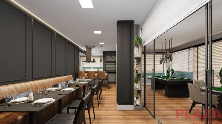 Imagem Apartamento no L’Aquamarine Residence | 2 ou 3 Dormitórios | 74 a 115m² | 1 ou 2 Vagas | Bairro Fazenda