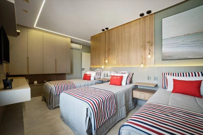 Imagem Belíssima casa à venda com 5 Dormitórios 5 Suítes 384 m² de área útil - Riviera de São Lourenço - Bertioga SP