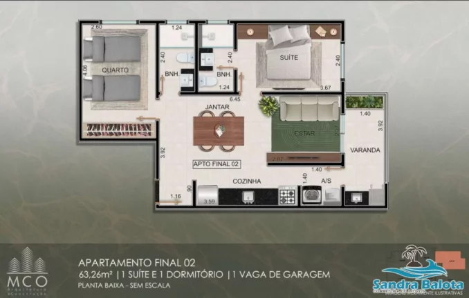 Imagem Lofts e apartamentos no centro de Ubatuba
