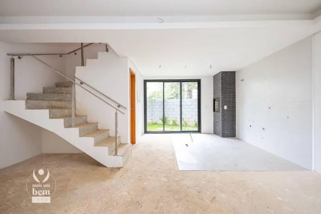 Imagem Sobrado com terraço, 3 quartos sendo 1 suíte, 2 vagas de garagem à venda por R$ 1.014.425,73 - Santa Cândida - Curitiba/PR