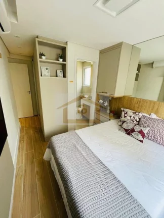 Imagem *Terraço Gourmet, *Infraestrutura para ar condicionado, 2 quartos sendo um suíte, 1 vaga