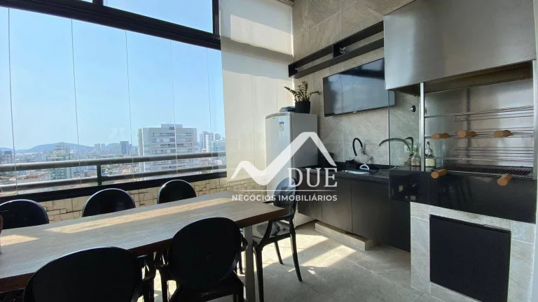 Imagem Cobertura com 3 dormitórios à venda, 191 m² por R$ 2.600.000,00 - Embaré - Santos/SP