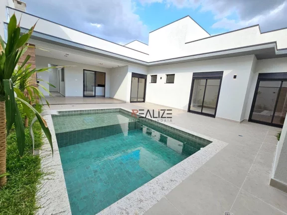 Imagem Casa moderna com 3 suítes à venda, 205 m² por R$ 1.420.000 - Condomínio Jardim Piemonte - Indaiatuba/SP