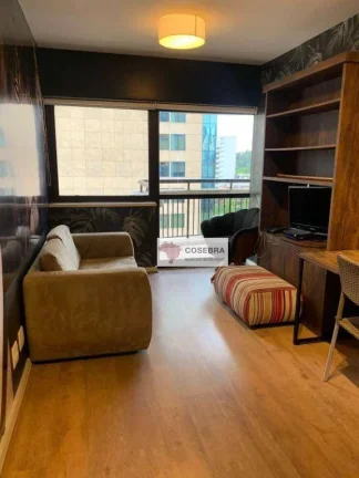 Imagem Apartamento com 1 dormitório para alugar, 38 m² por R$ 7.563,00/mês - Itaim Bibi - São Paulo/SP