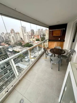 Imagem Apto Mobiliado,1 dormitório, sendo 1 suite, sala 2 ambientes, sacada ampla, com vista, cozinha ampl...
