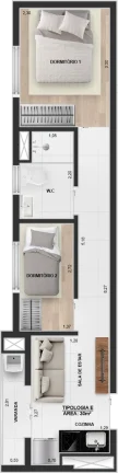 Imagem APARTAMENTO RESIDENCIAL em São Paulo - SP, Vila Ponte Rasa
