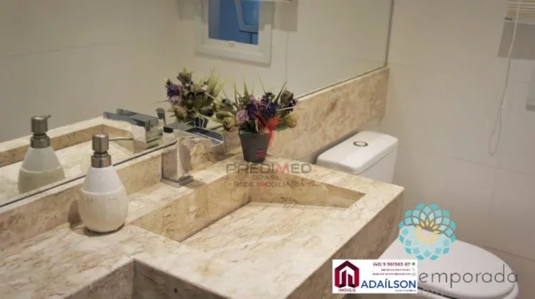 Imagem Apartamento com 4 suítes finamente decorado Florianópolis ingleses Rua das gaivotas