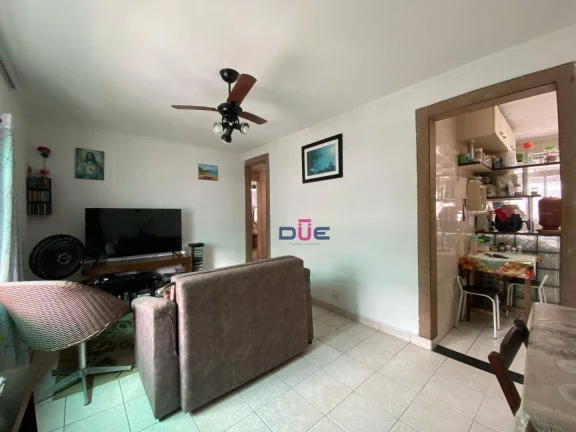 Imagem Apartamento de 3 quartos no BNH na Vergueiro Steidel com estacionamento murado para 2 carros e gás encanado à venda, 62 m² - Aparecida - Santos/SP