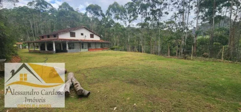 Imagem Vendo Sítio com 326 mil mts², Sede com 350 mts²