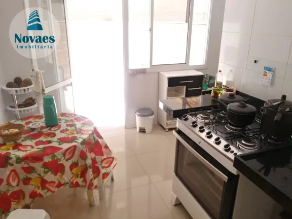 Imagem Apartamento 3 Quartos 2 Vagas de Garagem Para Alugar Temporada Edifício Alberto Daker Avenida Oceânica Praia do Morro Guarapari