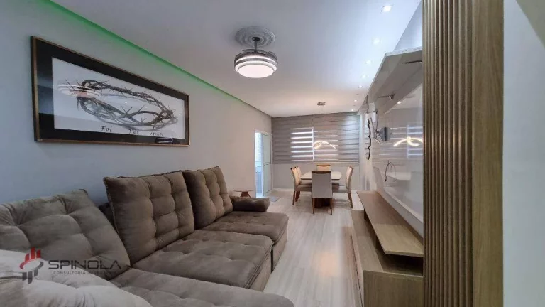 Imagem Apartamento com 2 dormitórios à venda, 100 m² por R$ 690.000,00 - Ocian - Praia Grande/SP