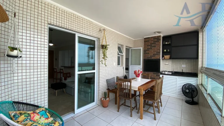 Imagem Apartamento Frente Mar na Vila Caiçara em Praia Grande
