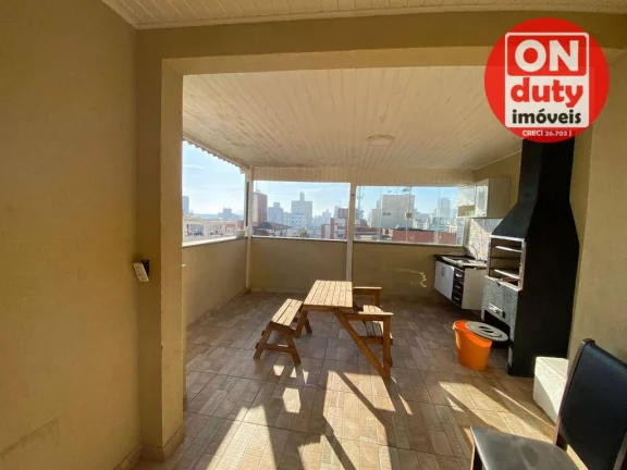 Imagem Cobertura com 2 dormitórios à venda, 185 m² por R$ 750.000 - ENSEADA - Guarujá/SP