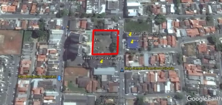 Imagem Terreno comercial à venda, Centro, Suzano, rua general Francisco Glicério, ao lado da Caixa Econômica Federal.