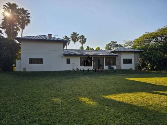 Imagem Casa, 660 m² - venda por R$ 6.900.000,00 ou aluguel por R$ 24.877,90/mês - Condomínio Residencial Lago Azul - Araçoiaba da Serra/SP