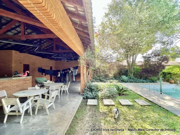 Imagem Miolo da Granja - R São Judas Tadeu, 5 suítes, linda! 2 piscinas, gourmet!