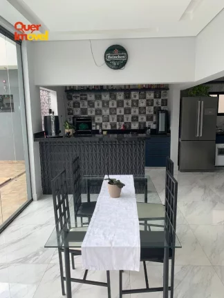 Imagem Casa de alto padrão em condomínio no Bonfim Paulista, Ribeirão Preto-SP: 3 quartos, 3 suítes, 1 sala, 4 banheiros, 4 vagas, 207m².