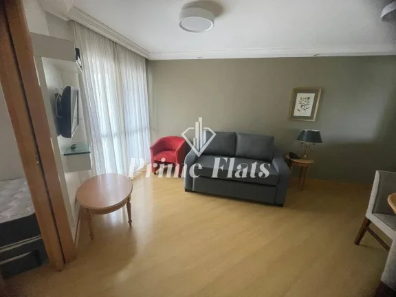 Imagem Flat disponível para locação no Estanconfor Moema, com 57m², 2 dormitórios e 1 vaga