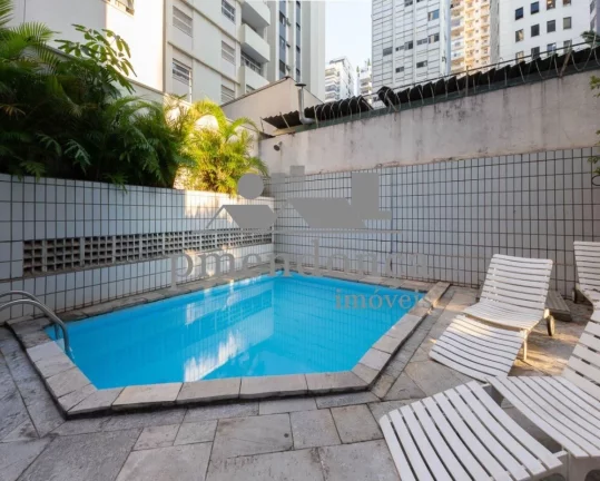 Imagem Apartamento a venda em Higienópolis, amplo e iluminado com 122 m² de área útil.