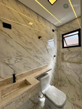 Imagem Casa com 3 dormitórios à venda, 140 m² por R$ 900.000,00 - Maracanã - Praia Grande/SP