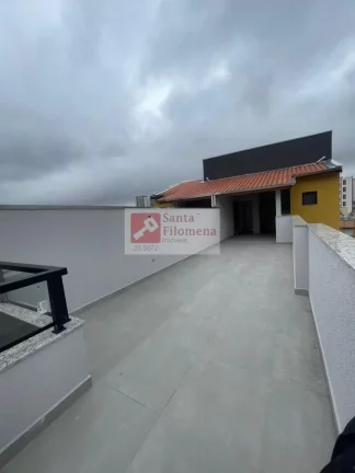 Imagem Cobertura para Locação em Santo André, Santa Terezinha, 2 dormitórios, 1 suíte, 3 banheiros, 1 vaga
