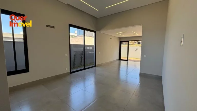 Imagem Casa em Condomínio de Luxo em Ribeirão Preto-SP: 3 Quartos, 3 Suítes, 4 Banheiros, 4 Vagas de Garagem, 192m². Venha Conferir!