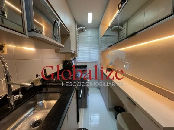 Imagem Lindo apartamento a venda todo mobiliado no bairro Castelo em Santos R$ 360.000,00