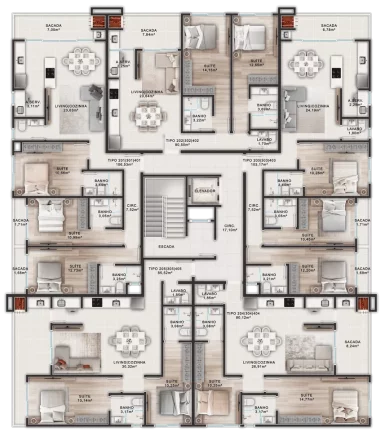 Imagem Serenità Residence - Apartamento à venda no bairro Canto Grande - Bombinhas/SC