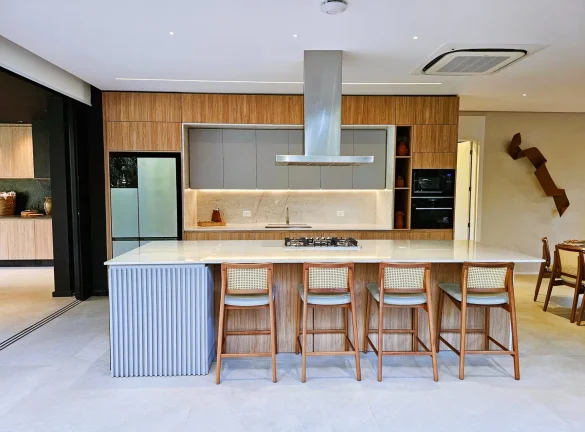 Imagem Luxuosa mansão de 6 quartos e 6 suítes à venda no Riviera de São Lourenço Módulo 15 em Bertioga-SP - 645,07m² de puro requinte!