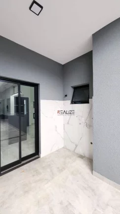 Imagem Casa moderna com 3 dormitórios à venda, 105 m² por R$ 764.000 - Jardim Residencial Veneza - Indaiatuba/SP