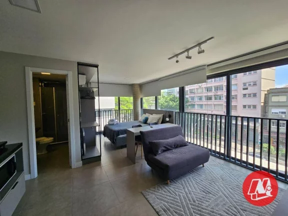 Imagem Studio para alugar, 30 m² - Auxiliadora - Porto Alegre/RS