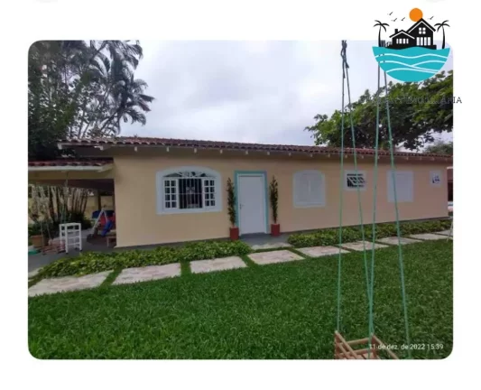 Imagem Casas para Aluguel de Temporada em Juquehy, 100 metros da praia, piscina, churrasqueira, 4 suíes, Max 12 pessoas | Juquehy Imobiliária