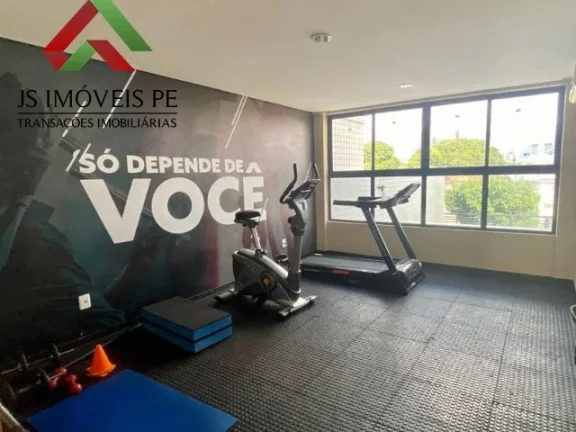 Imagem Apartamento à venda em Recife-PE, bairro Campo Grande: 2 quartos, 1 suíte, 2 salas, 2 banheiros, 1 vaga de garagem, 46,94m².