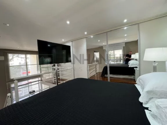 Imagem Não perca a oportunidade de adquirir este magnífico LOFT completamente mobiliado nos Jardins! Com um design moderno e uma atmosfera luminosa, este lof