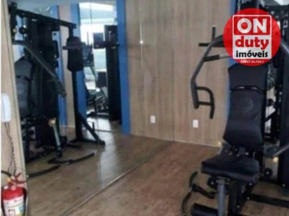 Imagem Apartamento com 1 quarto à venda, 25 m² por R$ 500.000 - Pompéia - Santos/SP