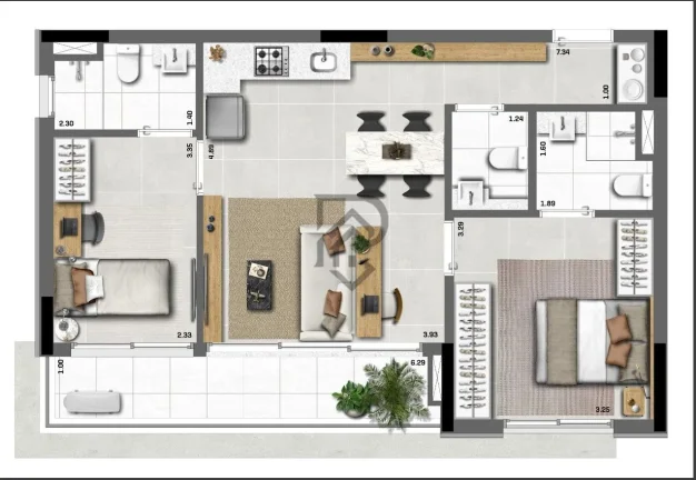 Imagem Apartamento em Moema, pronto pra morar