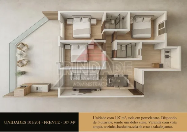 Imagem APARTAMENTO RESIDENCIAL em RIO DE JANEIRO - RJ, RECREIO DOS BANDEIRANTES