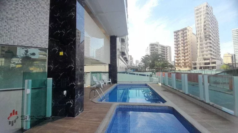 Imagem Apartamento com 2 dormitórios à venda, 74 m² por R$ 565.000,00 - Vila Caiçara - Praia Grande/SP